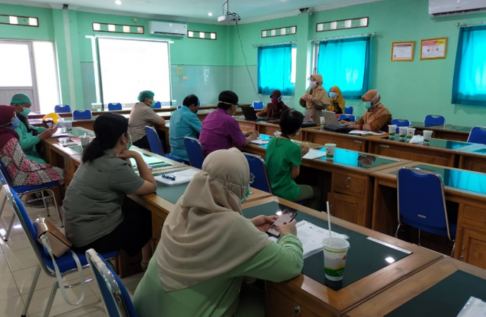 RAPAT KOORDINASI PERSIAPAN PENDIDIKAN KLINIK FK UMS MASA TRANSISI COVID-19 RSUD KABUPATE