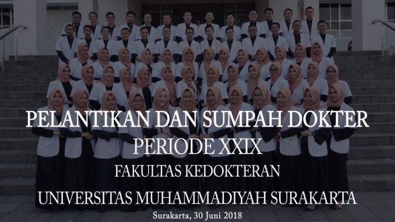 Sumpah Dokter Periode XXIX