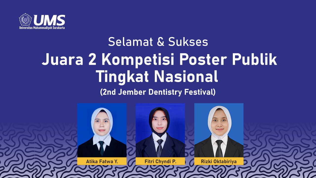 Mahasiswa Profesi FK UMS, Juara 2 Nasional