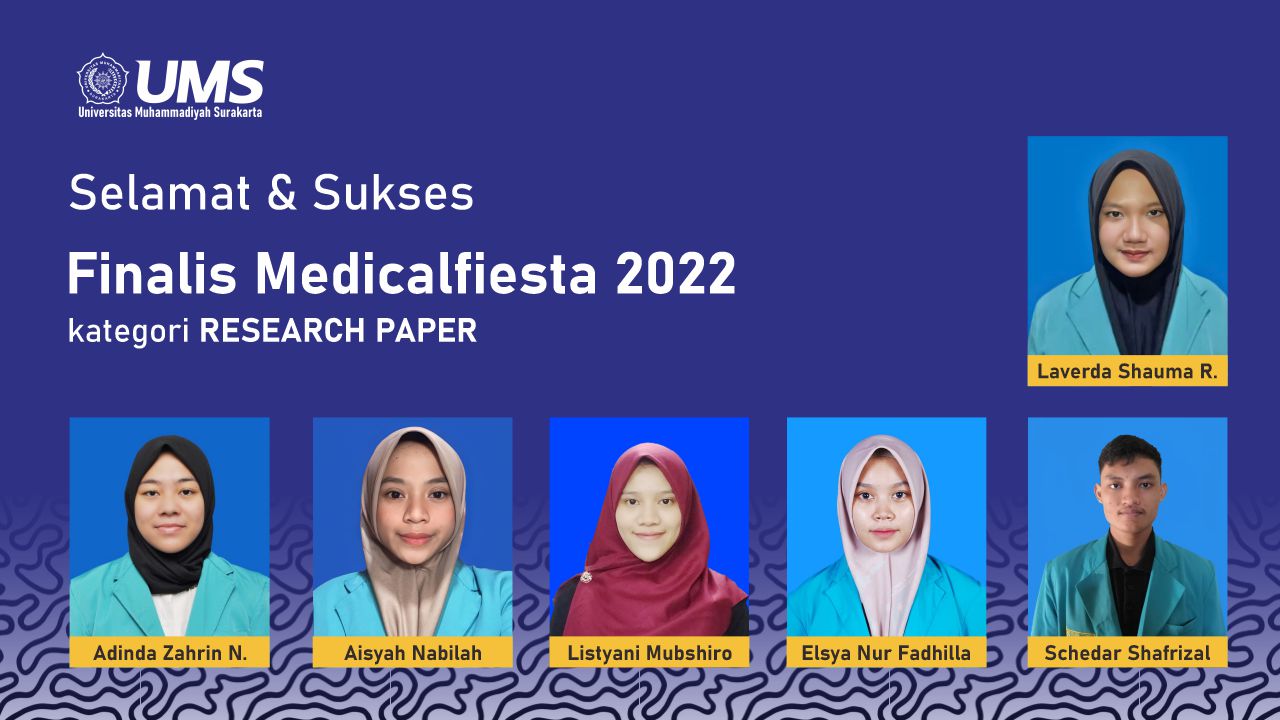 Selamat dan Sukses Finalis Medicalfiesta 2022